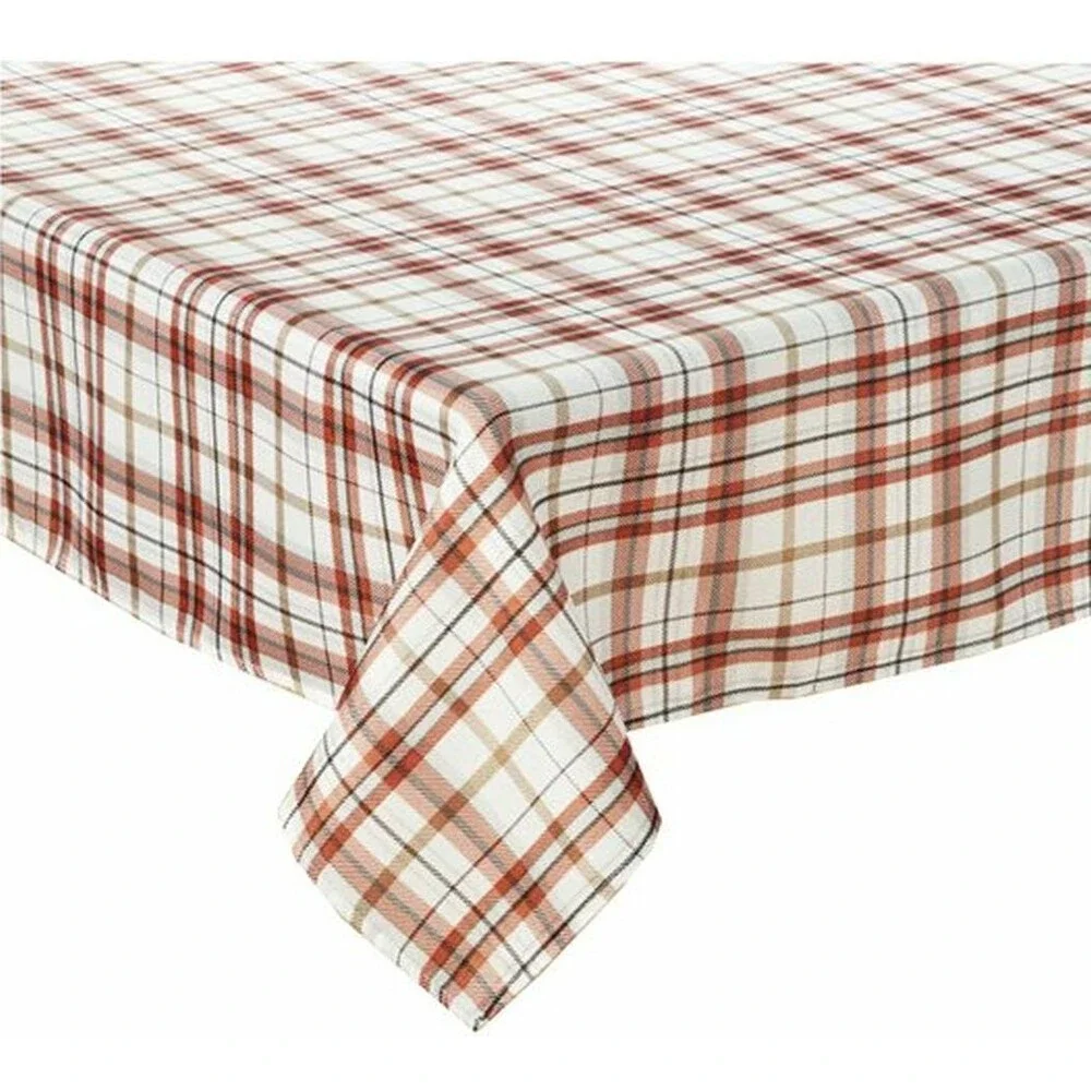 Printed Linen Tablecloth 52